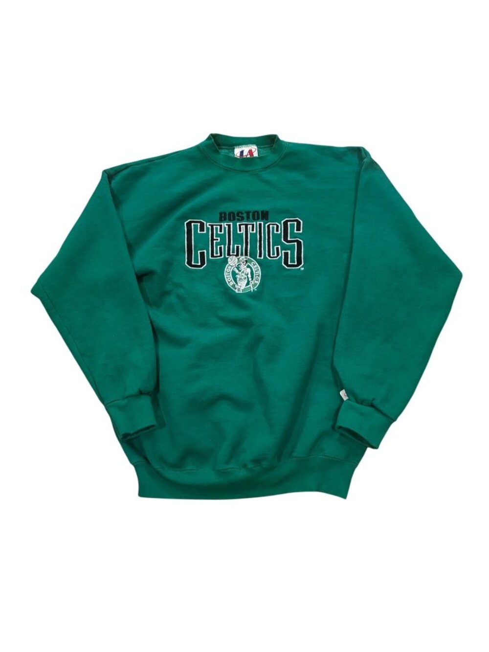 Vintage 90s Logo Athletic Boston Celtics NBA Basketball Crewneck Sweatshirt L